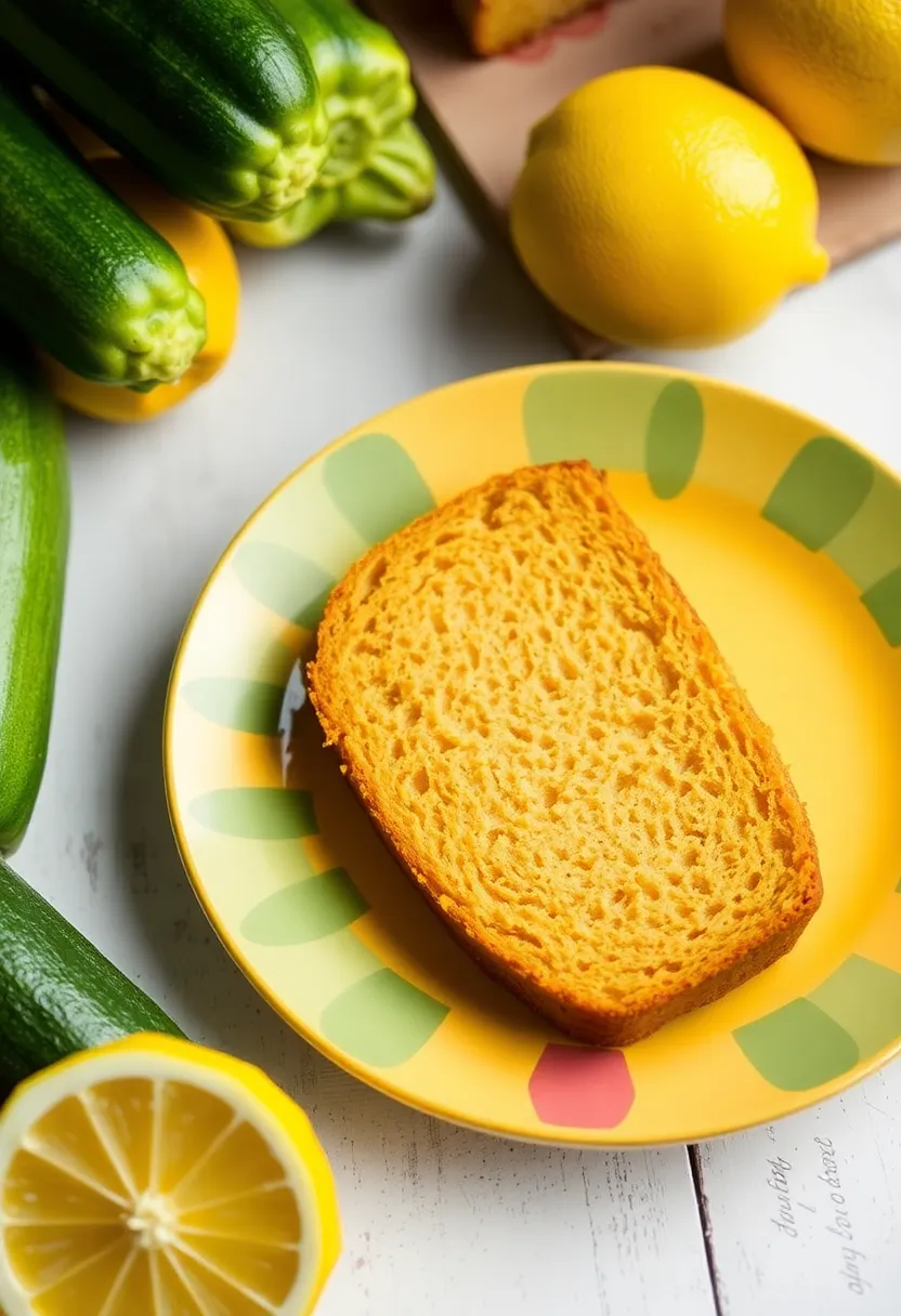 30 Recipes with Lemon Juice Fresh and Zesty Citrus Infused Desserts 20. Lemon Zucchini Bread