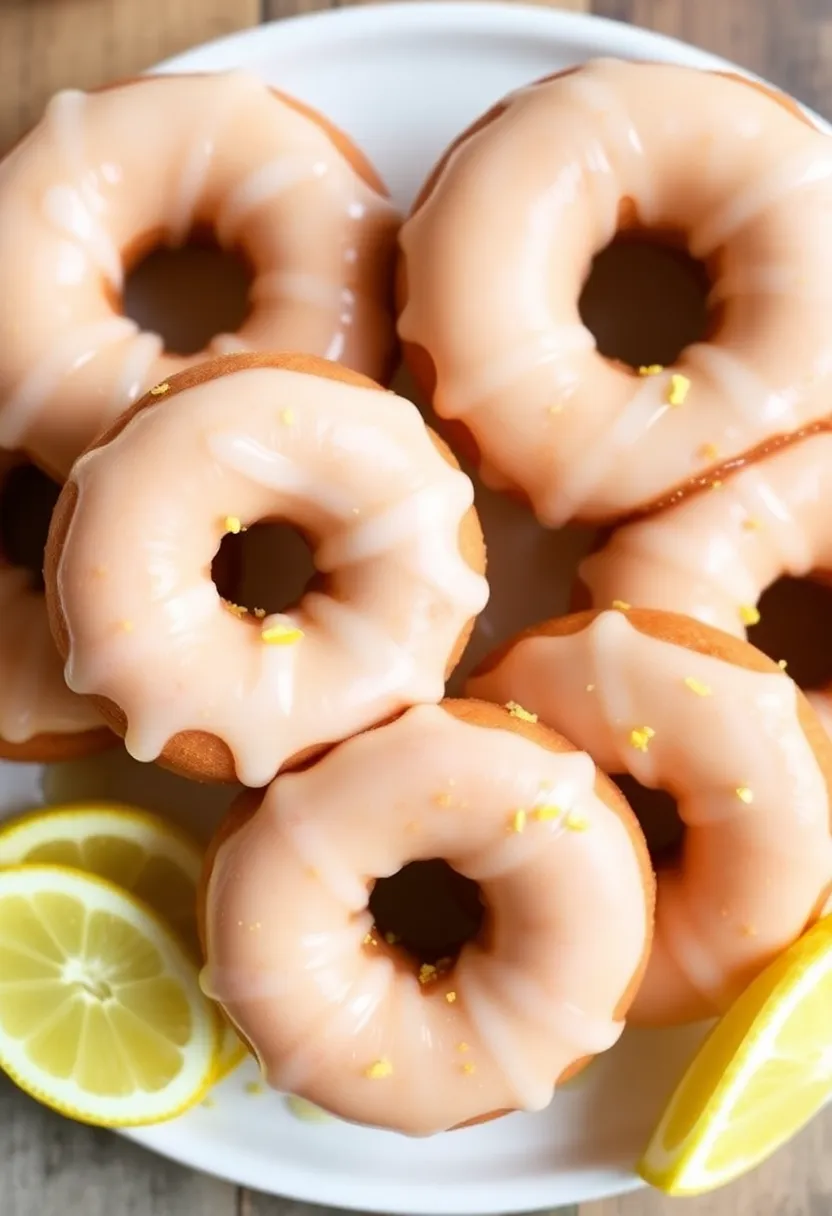 30 Recipes with Lemon Juice Fresh and Zesty Citrus Infused Desserts 28. Lemon Maple Donuts