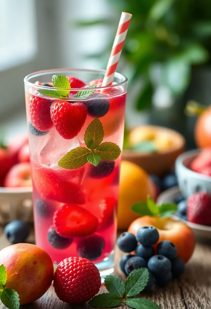 30 Recipes with Orange Juice That Always Impress - 14. Orange Juice Berry Spritzer