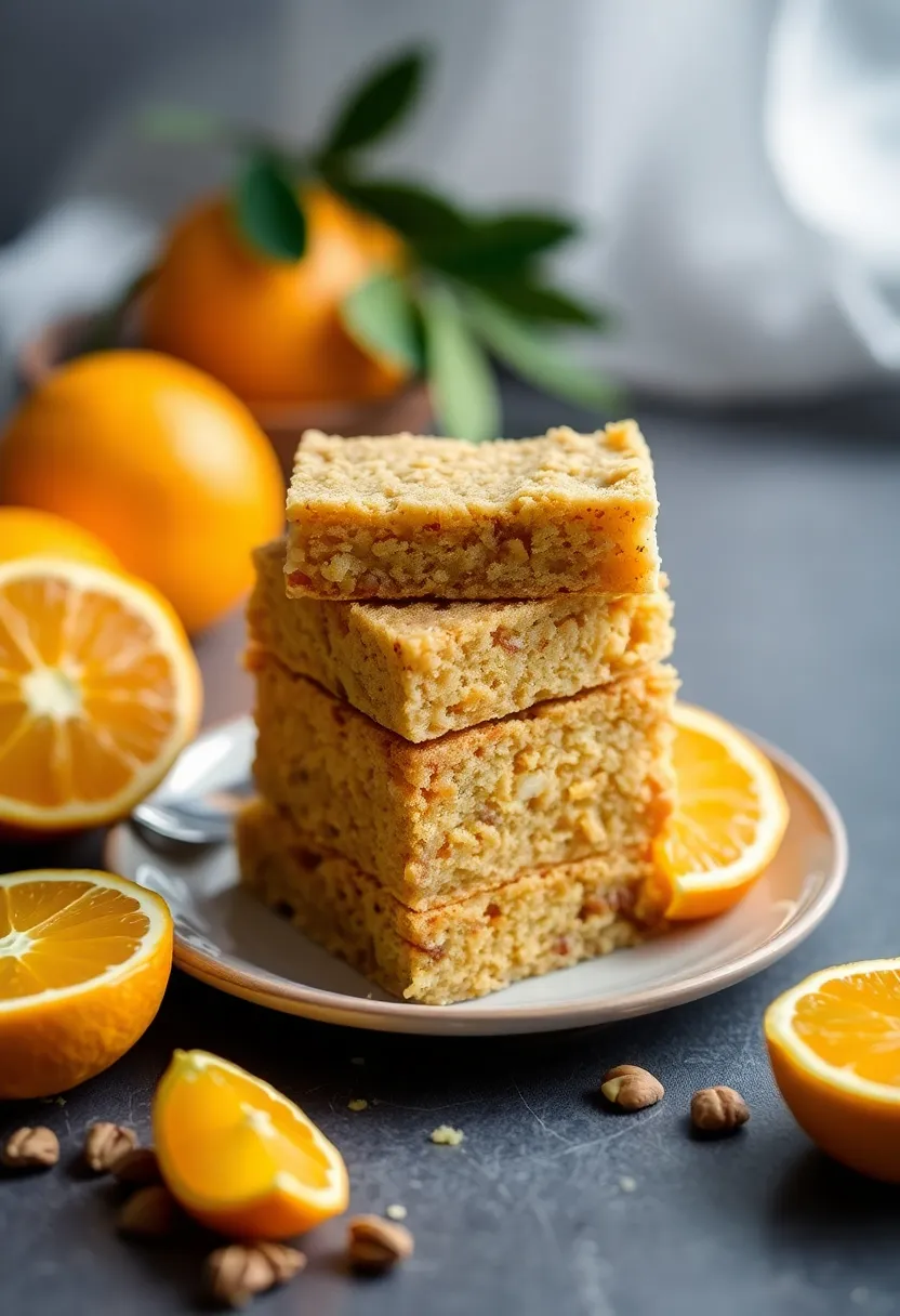 30 Recipes with Orange Juice That Always Impress - 19. Orange Juice Breakfast Bars