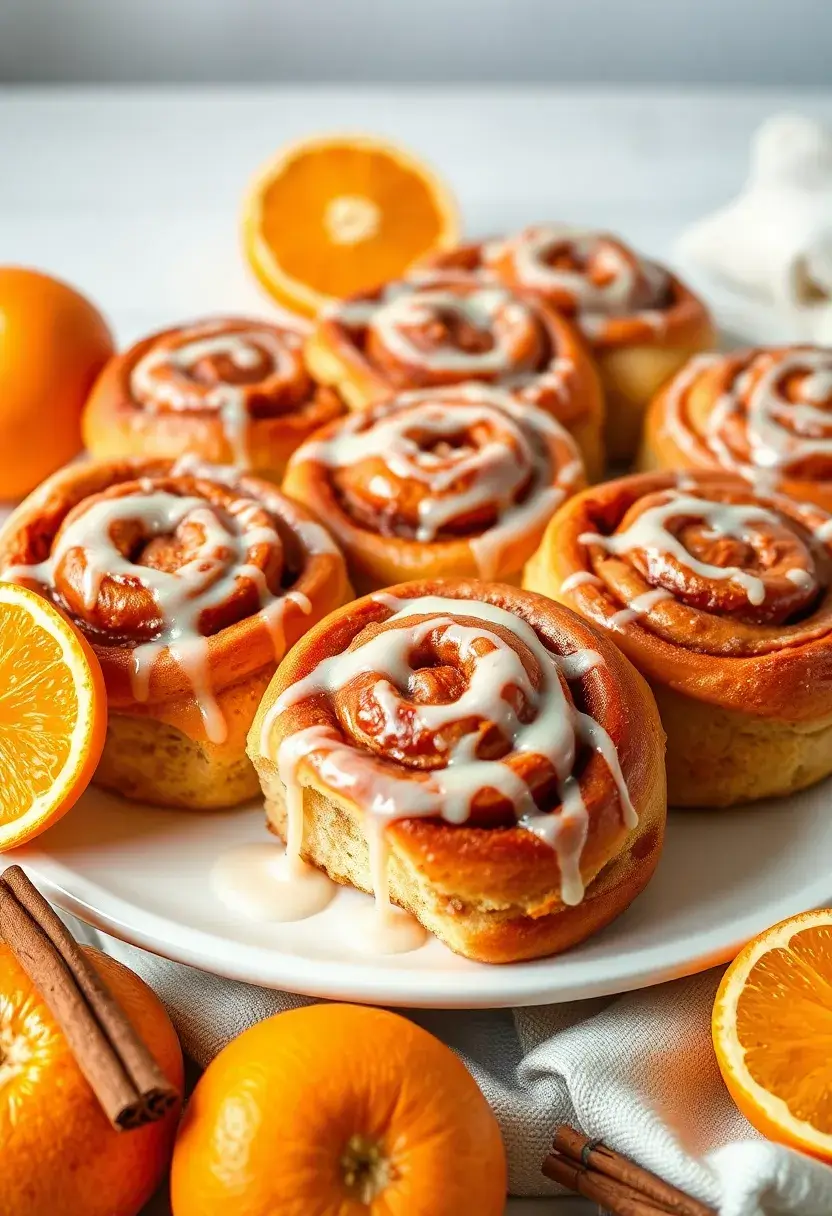 30 Recipes with Orange Juice That Always Impress - 25. Orange Juice Cinnamon Rolls