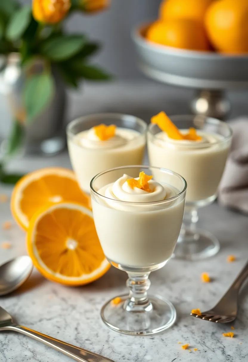 30 Recipes with Orange Juice That Always Impress - 30. Orange Juice and White Chocolate Mousse