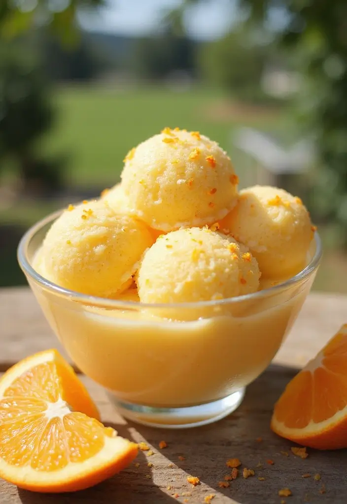 30 Recipes with Orange Juice That Always Impress - 7. Orange Juice Granita