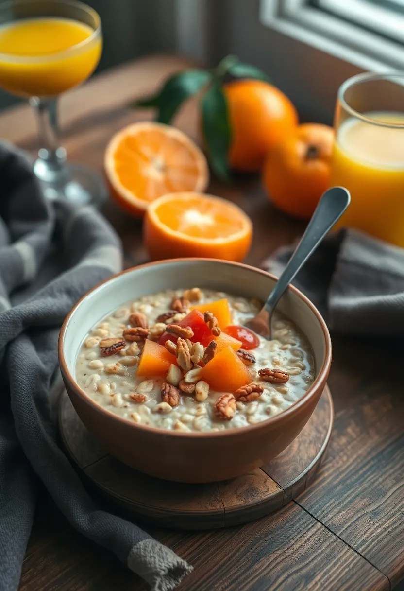 30 Recipes with Orange Juice That Always Impress - 8. Orange Juice Oatmeal