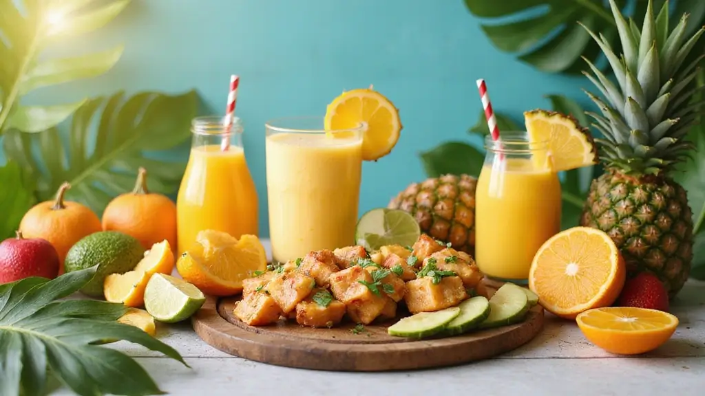 30 Recipes with Pineapple Juice: Tropical and Sweet Delights