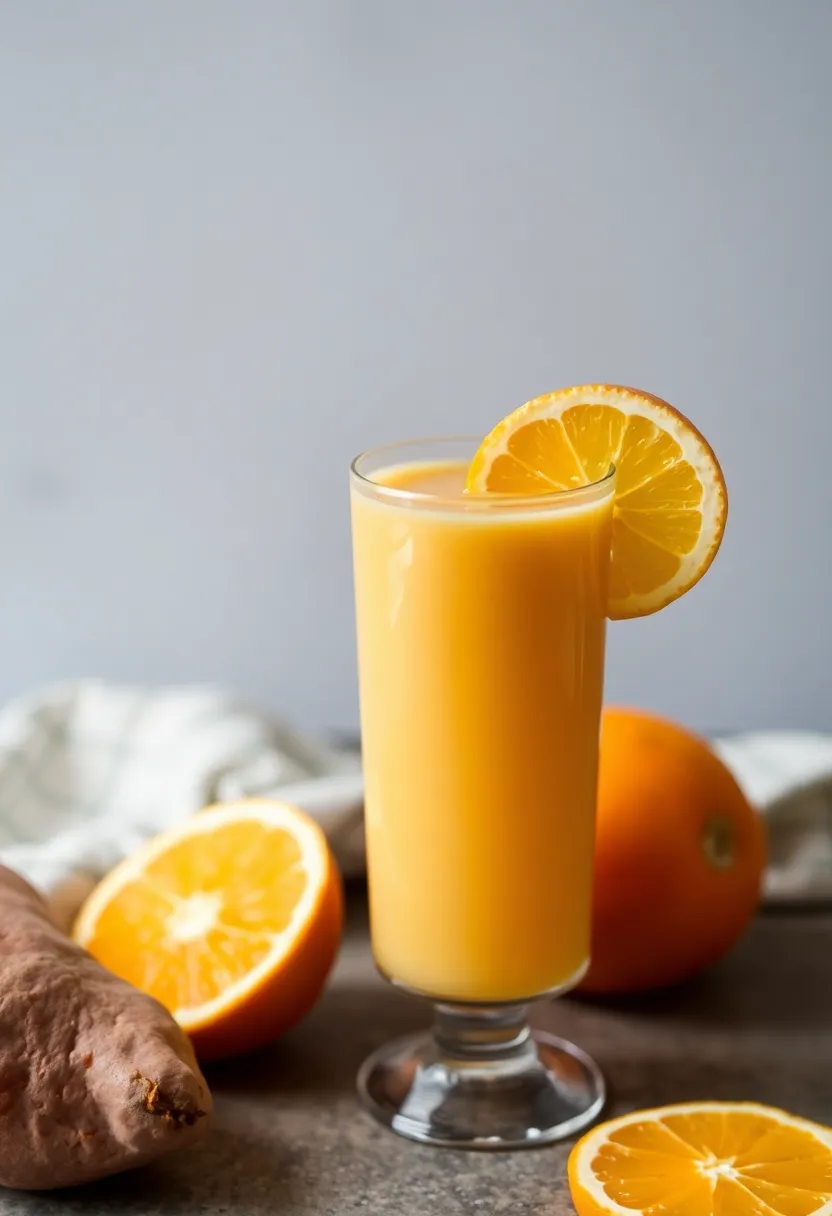 30 Seven Day Juice Cleanse Recipes for a Fresh Start 13. Sweet Potato Orange Wonder