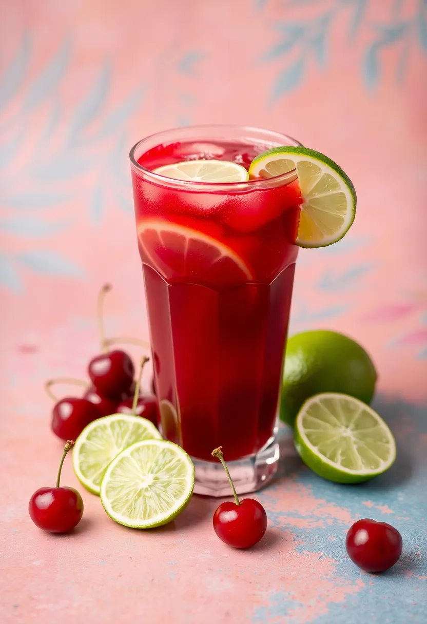 30 Seven Day Juice Cleanse Recipes for a Fresh Start 16. Cherry Lime Refresher