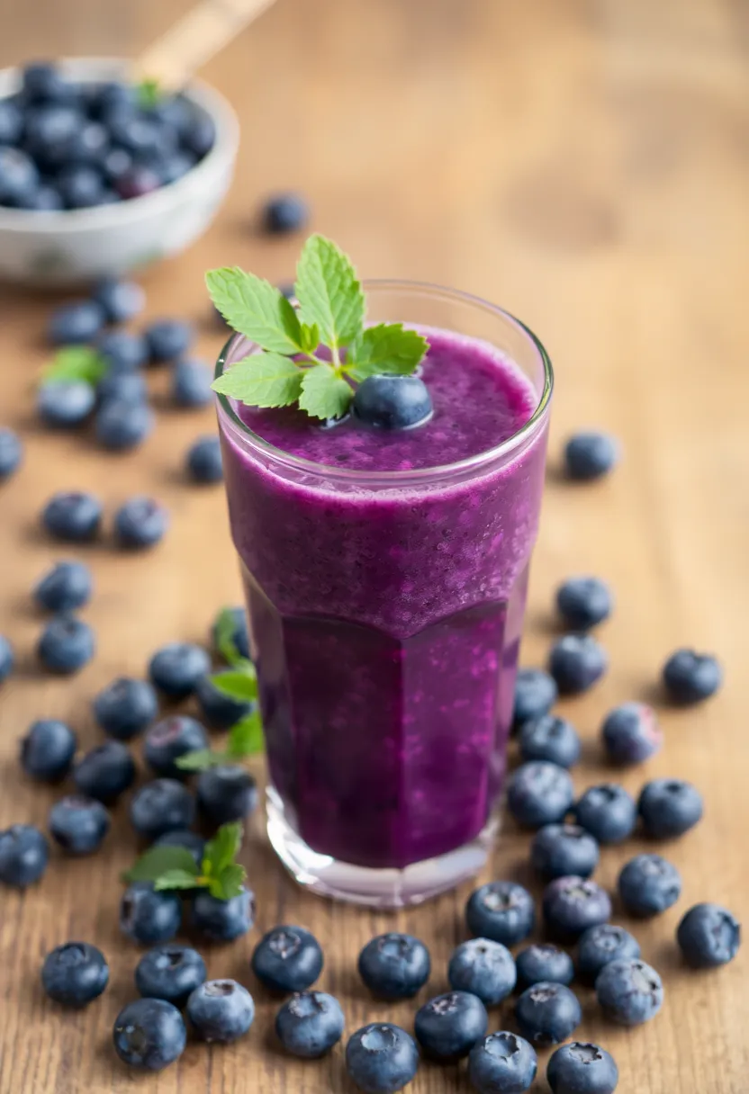 30 Seven Day Juice Cleanse Recipes for a Fresh Start 17. Coconut Blueberry Bliss