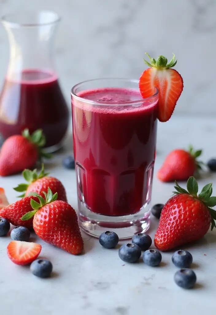 30 Seven Day Juice Cleanse Recipes for a Fresh Start 2. Beetroot Berry Blast