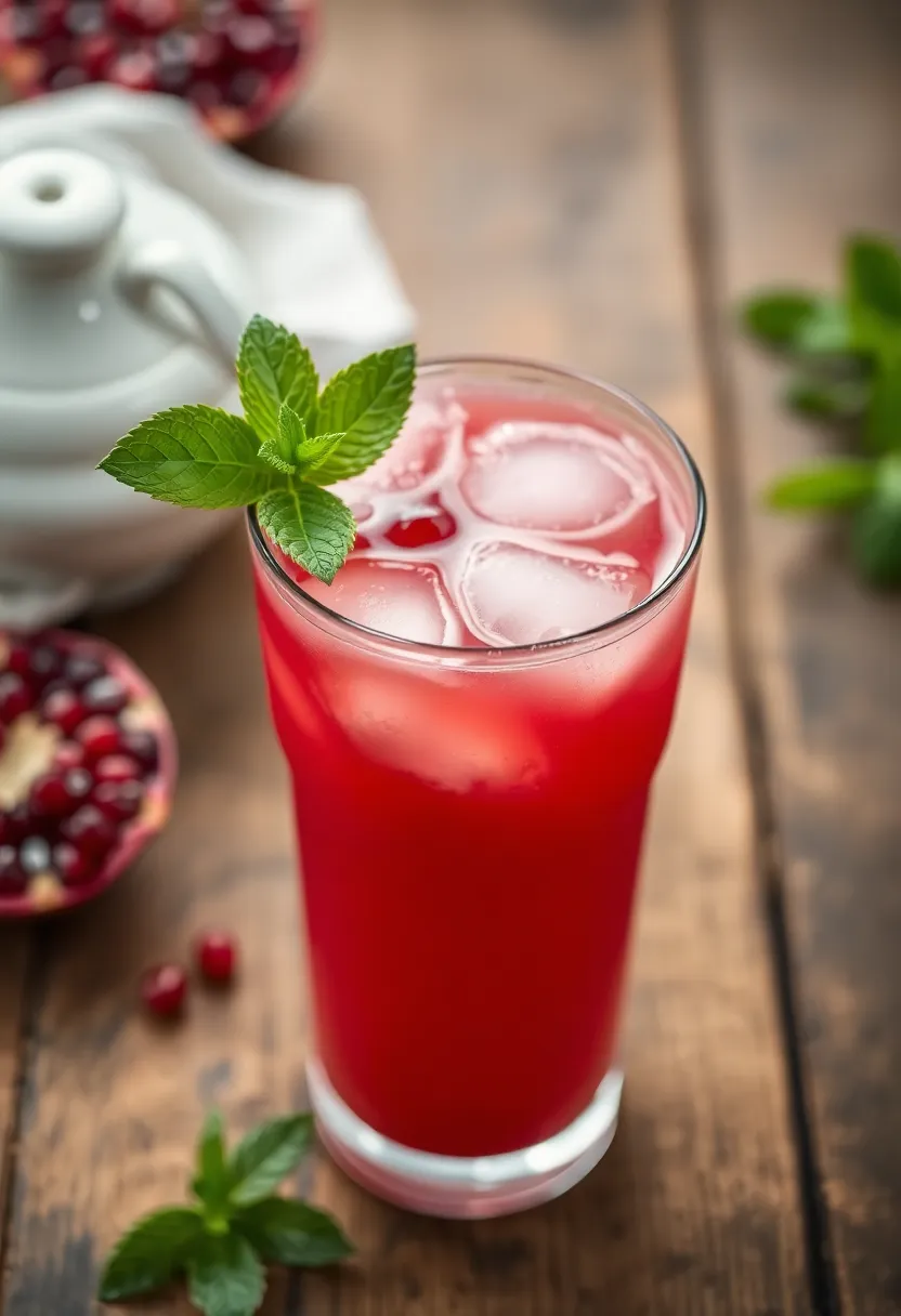 30 Seven Day Juice Cleanse Recipes for a Fresh Start 25. Refreshing Pomegranate Mint