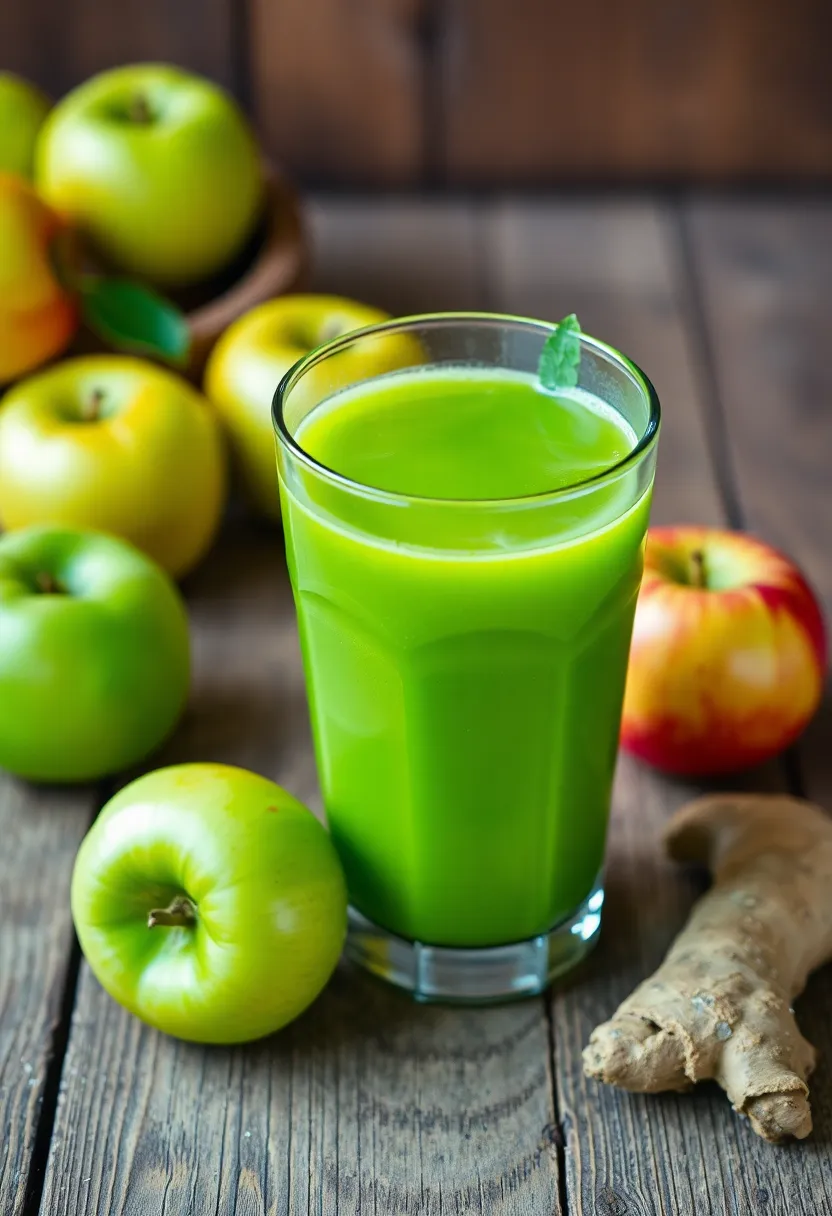 30 Seven Day Juice Cleanse Recipes for a Fresh Start 30. Refreshing Ginger Green Apple
