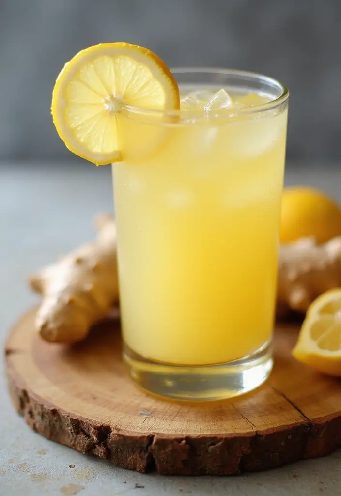 30 Seven Day Juice Cleanse Recipes for a Fresh Start 9. Zesty Lemon Ginger Tonic