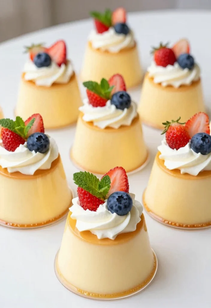 10 Cream Dessert Recipes for Rich Smooth Sweet Treats 3. Silky Vanilla Pudding Cups 0