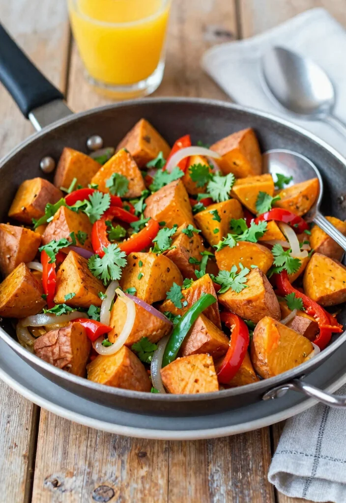 10 Easy Vegan Brunch Recipes for Relaxed Weekends 9. Sweet Potato Hash 0