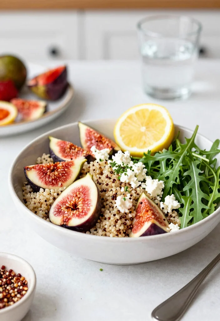 10 Fig Dinner Recipes for Sweet Savory Balance 5. Fig and Arugula Quinoa Bowl 0