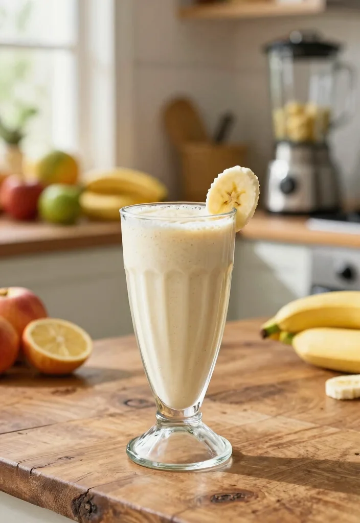 10 Healthy Vanilla Protein Shake Recipes for Daily Fuel 1. Creamy Banana Vanilla Protein Shake 0