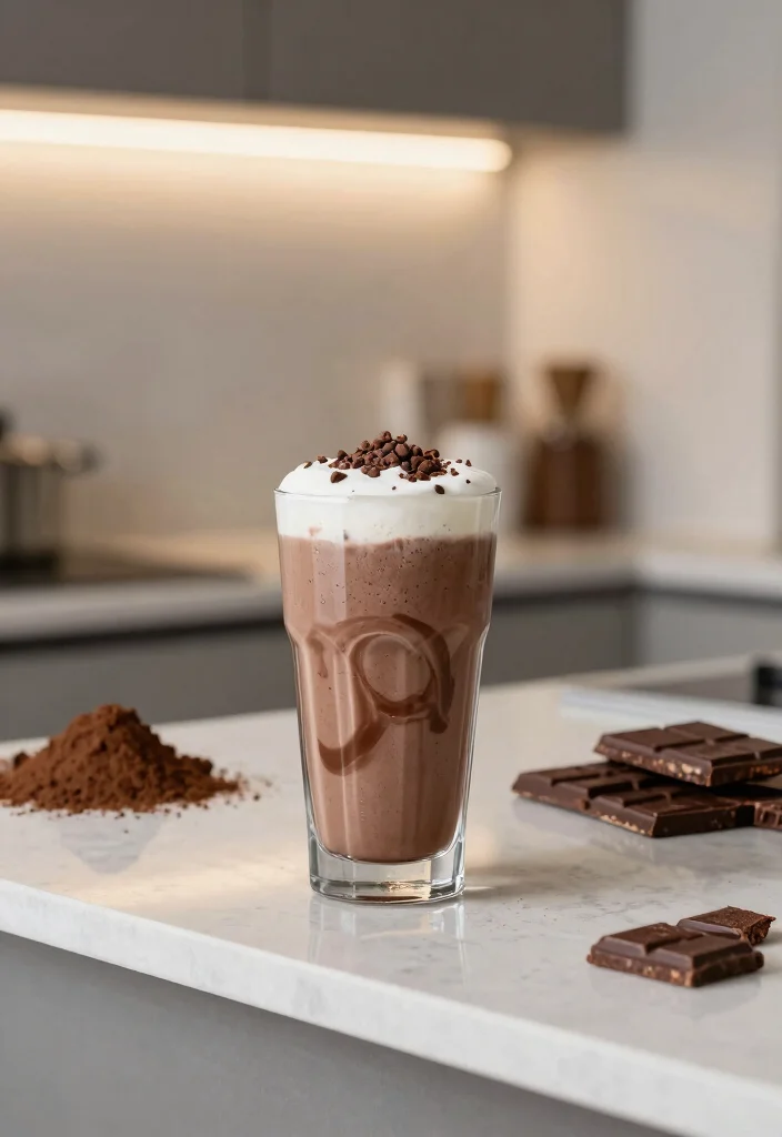 10 Healthy Vanilla Protein Shake Recipes for Daily Fuel 4. Chocolate Vanilla Protein Shake 0