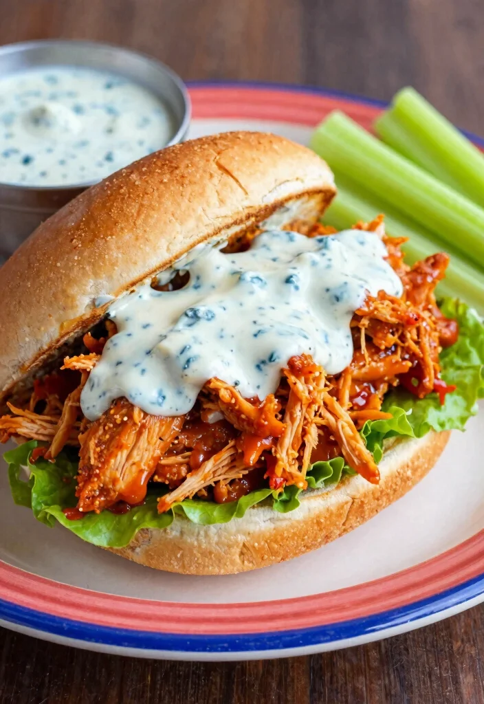 10 Keto Chicken Sandwich Recipes for Low Carb Comfort 5. Buffalo Chicken Sandwich with Blue Cheese Dressing 0