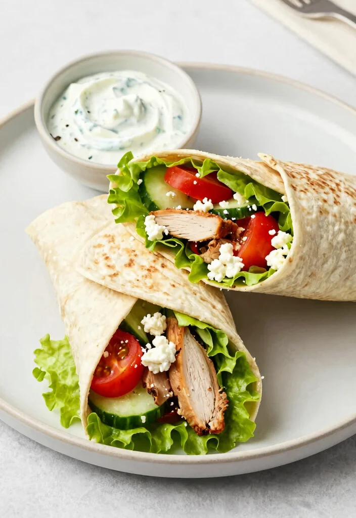 10 Keto Chicken Sandwich Recipes for Low Carb Comfort 6. Mediterranean Chicken Wrap 0