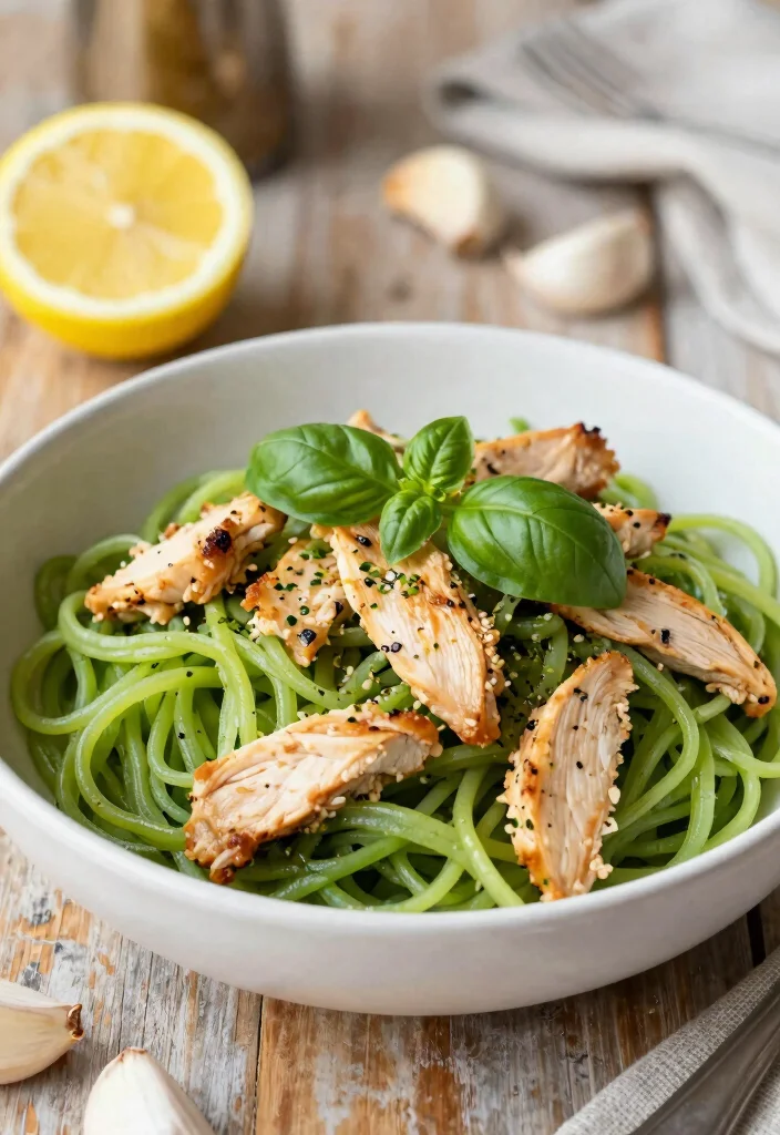 10 Keto Chicken Zucchini Recipes for Easy Low Carb Meals 2. Lemon Garlic Chicken and Zoodles 0