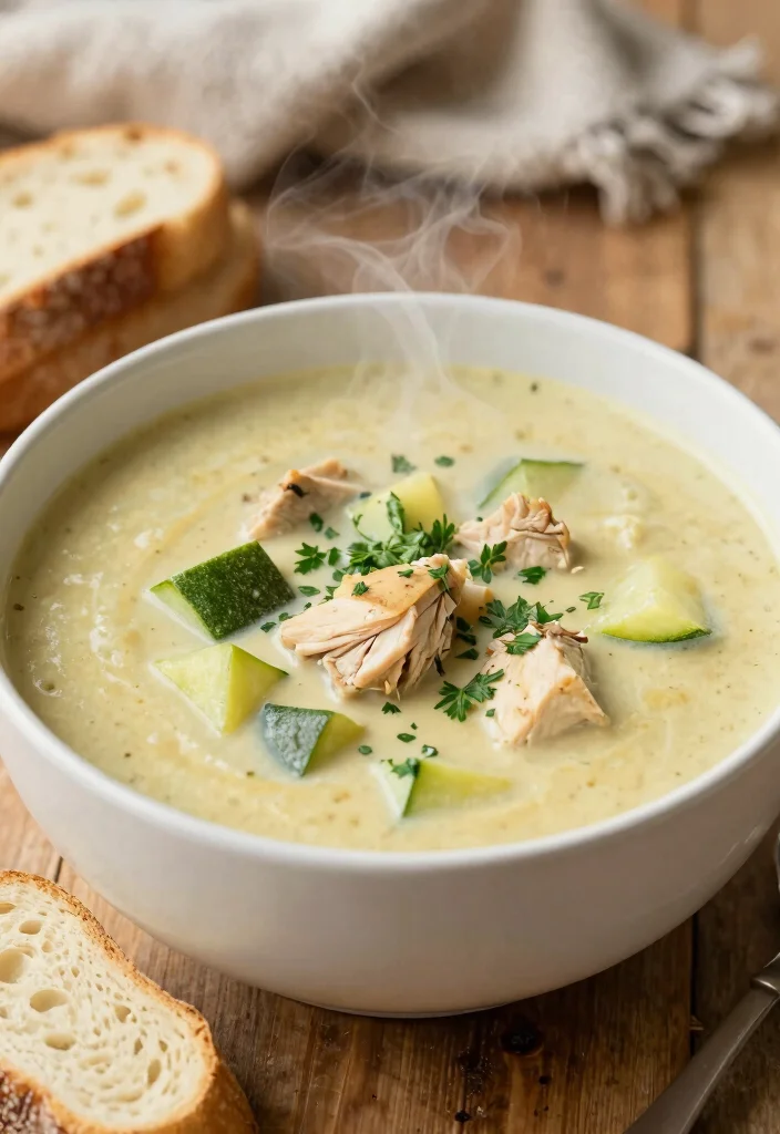 10 Keto Chicken Zucchini Recipes for Easy Low Carb Meals 7. Creamy Chicken Zucchini Soup 0