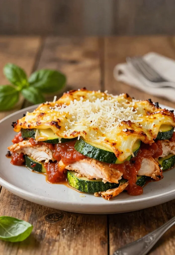 10 Keto Chicken Zucchini Recipes for Easy Low Carb Meals 8. Baked Italian Chicken Zucchini Parmesan 0