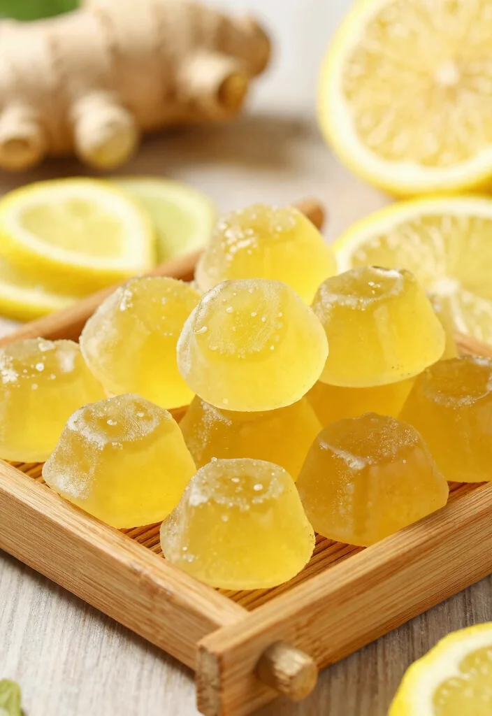 10 Keto Gummy Recipes Using Gelatin for Sweet Treats 9. Ginger Lemon Gummies 0