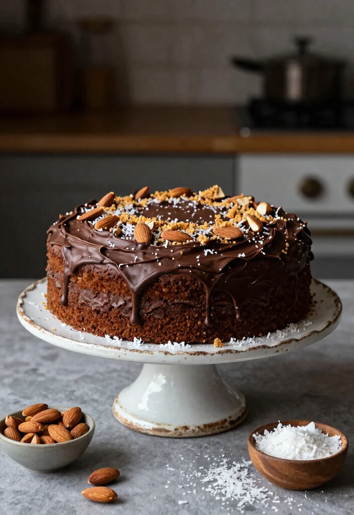 10 Keto White Cake Recipes for Classic Low Carb Baking 3. Keto Almond Joy Cake 0