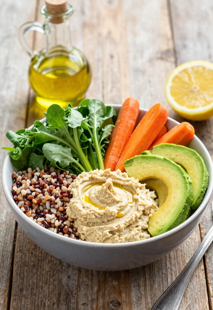 10 Lazy Vegan Recipes for Effortless Plant Based Meals 2. No Cook Vegan Buddha Bowl 0