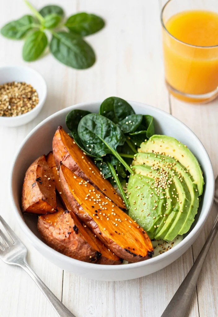 10 Low Carb Vegan Breakfast Recipes for Light Mornings 6. Sweet Potato Breakfast Bowl 0