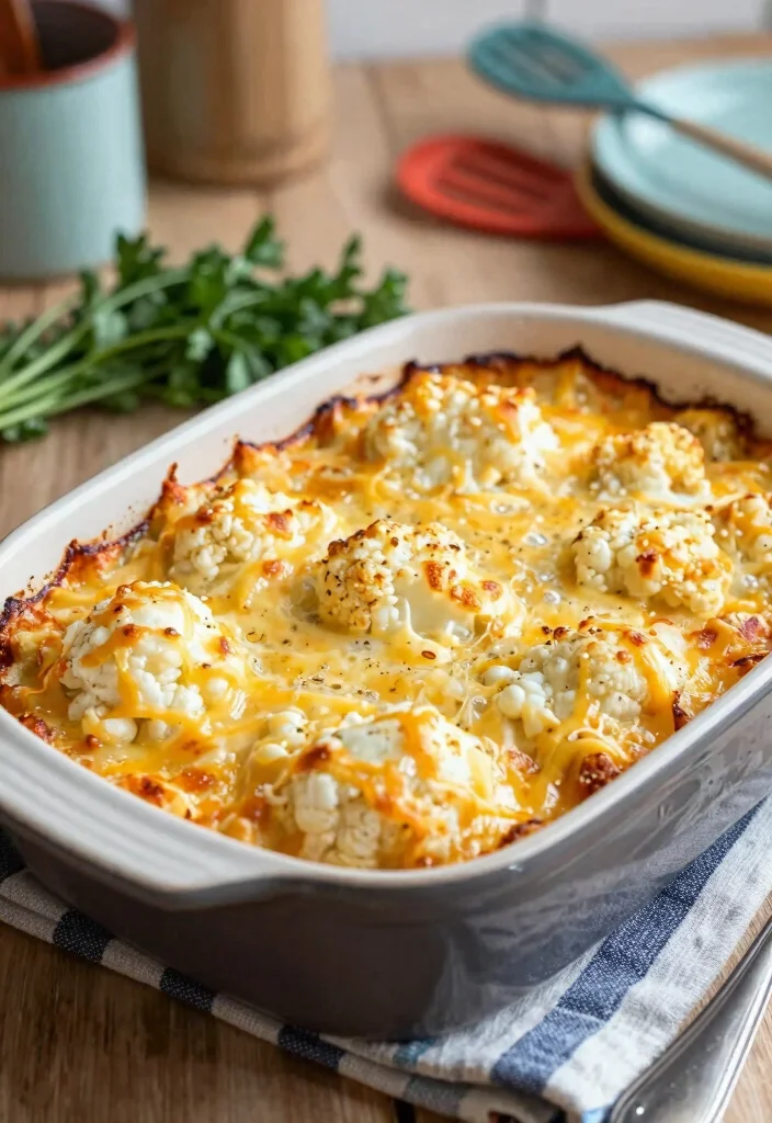 10 Squeaky Clean Keto Recipes for Pure Ingredients 3. Cheesy Cauliflower Casserole 0