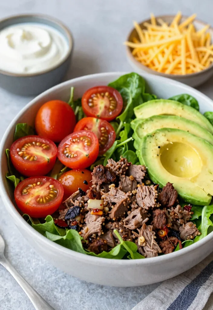 10 Squeaky Clean Keto Recipes for Pure Ingredients 4. Keto Friendly Taco Salad 0