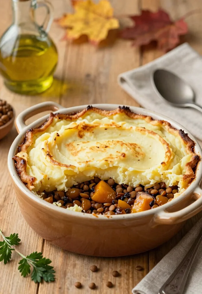 10 Vegan Chestnut Recipes for Seasonal Comfort 5. Chestnut and Lentil Shepherds Pie 0
