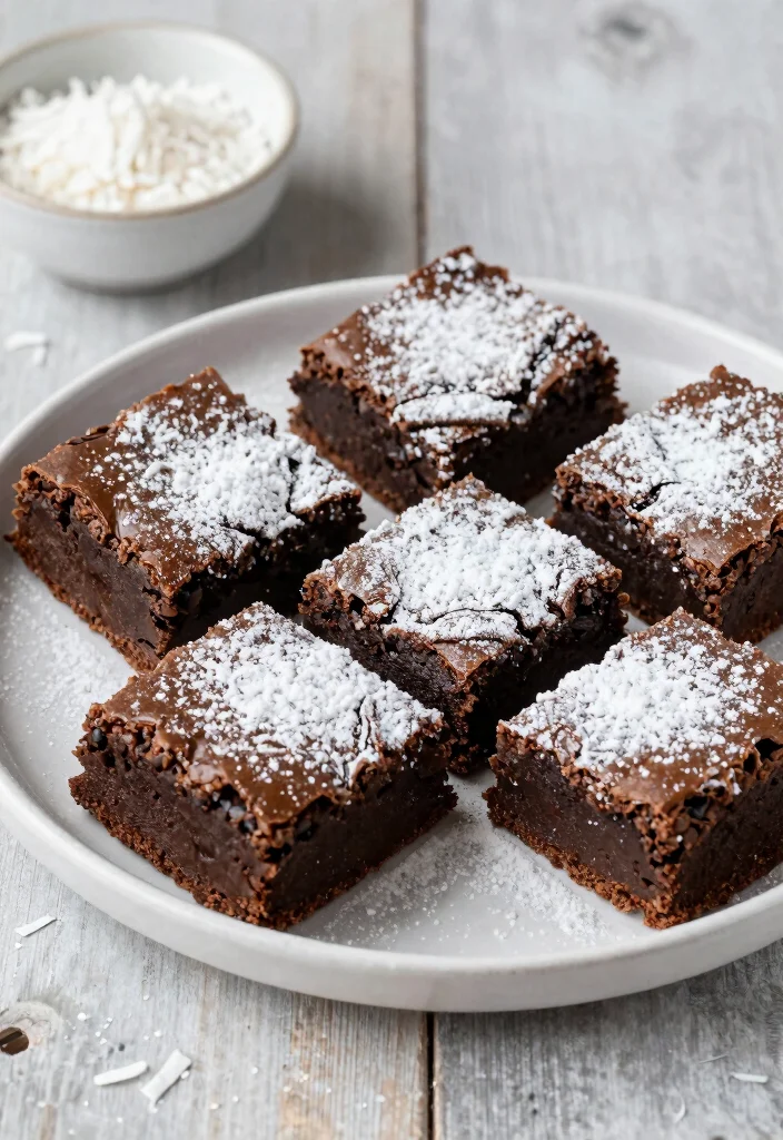 10 Vegan Recipes Using Sweetened Condensed Coconut Milk 7. Vegan Coconut Brownies 0