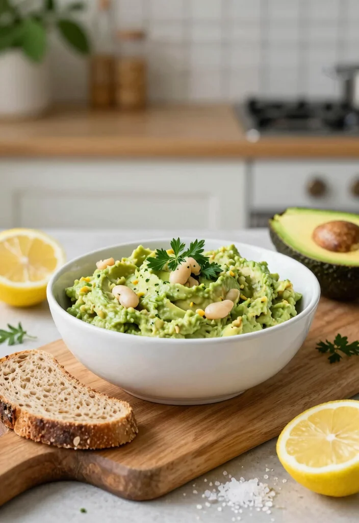 10 Vegan Sandwich Spread Recipes for Quick Meals 1. Creamy Avocado and White Bean Spread 0
