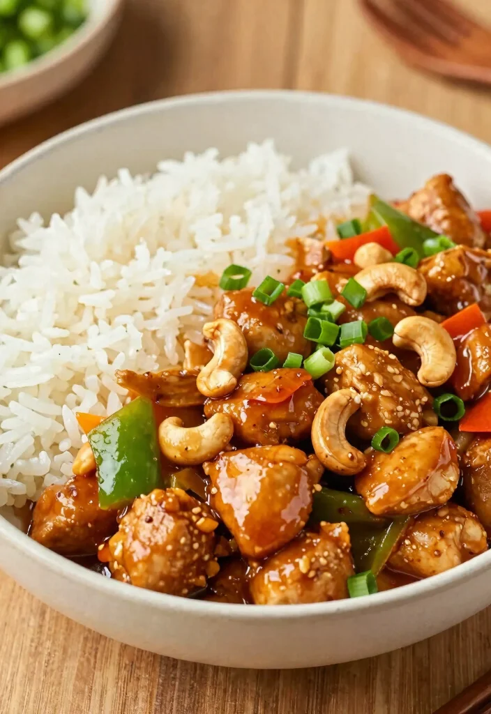 12 Asian Chicken Dinner Recipes with Bold Flavor 11. Spicy Cashew Chicken 0
