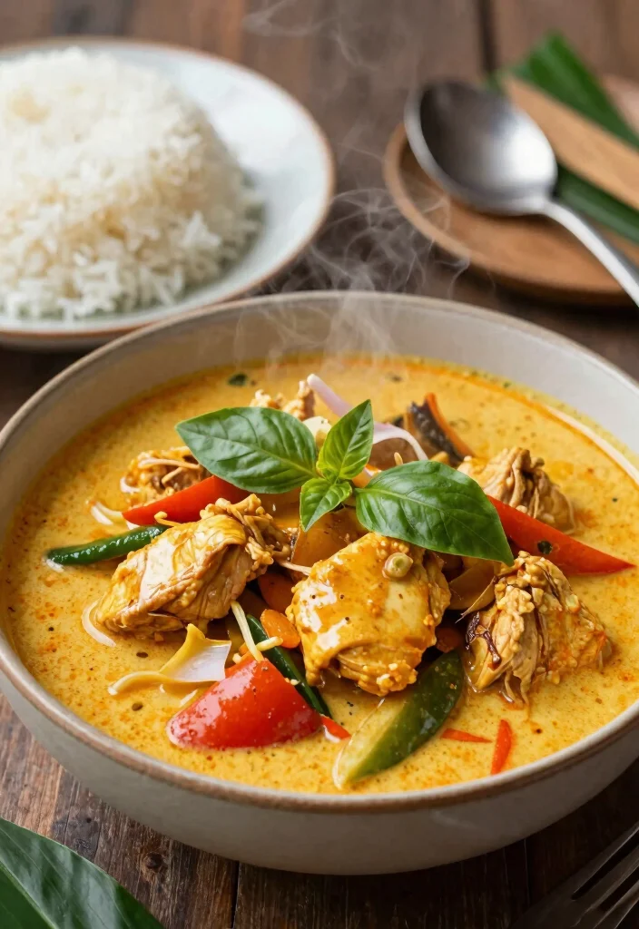 12 Asian Chicken Dinner Recipes with Bold Flavor 6. Hot and Spicy Thai Red Curry Chicken 0