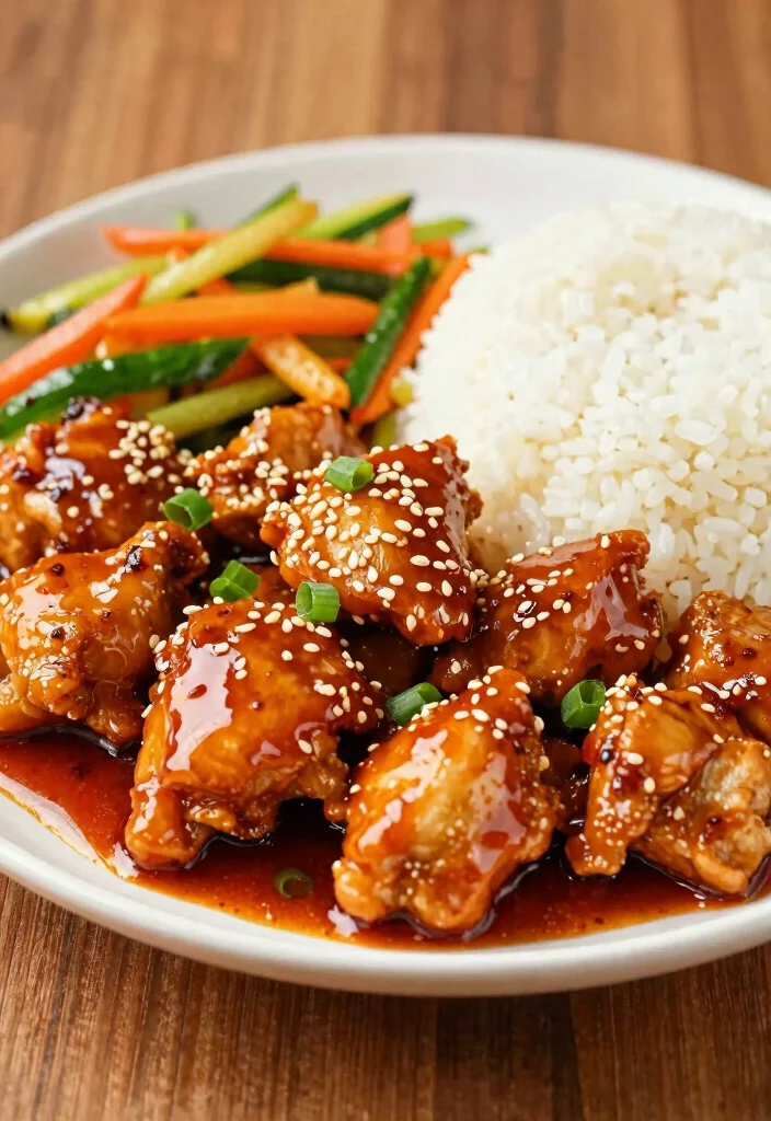 12 Asian Chicken Dinner Recipes with Bold Flavor 7. Spicy Honey Garlic Chicken 0