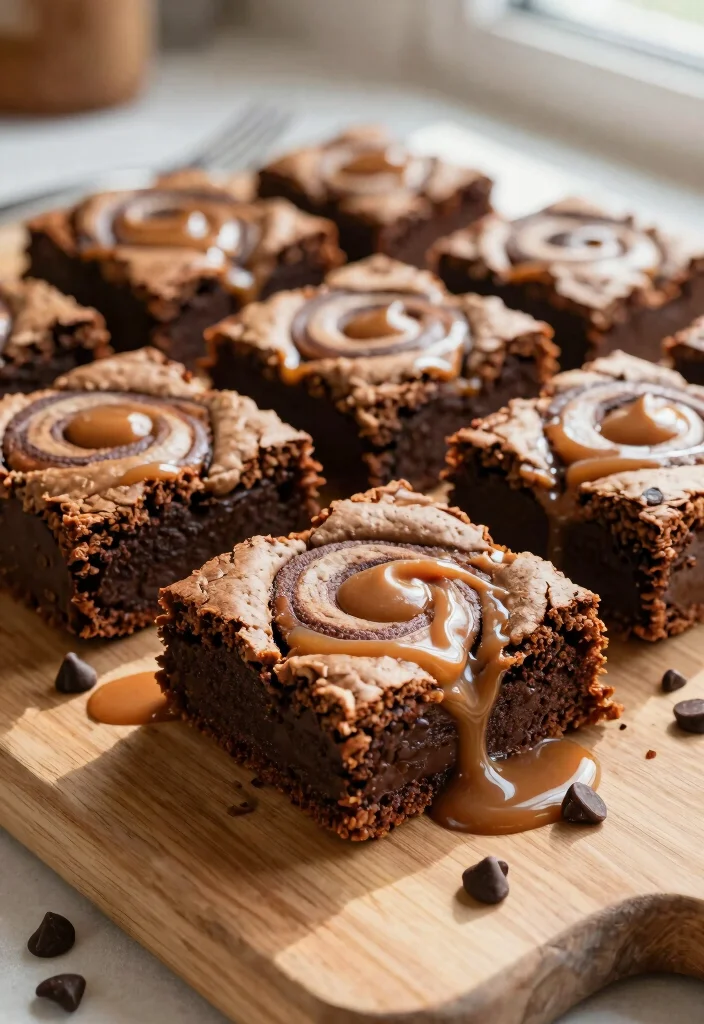 12 Butterscotch Dessert Recipes for Deep Caramel Flavor - 10. Butterscotch Swirl Brownies 1