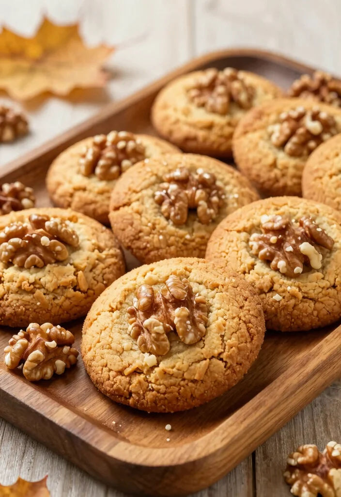 12 Cookie Dessert Recipes for Classic Sweet Baking 12. Maple Walnut Cookies 0