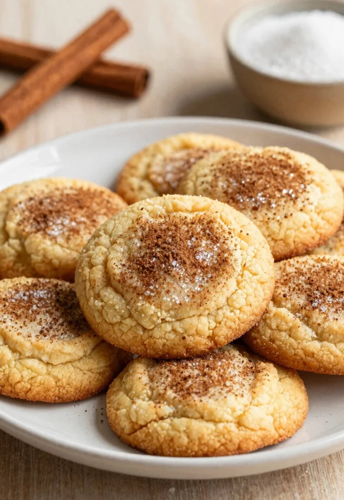 12 Cookie Dessert Recipes for Classic Sweet Baking 6. Almond Flour Snickerdoodles 0