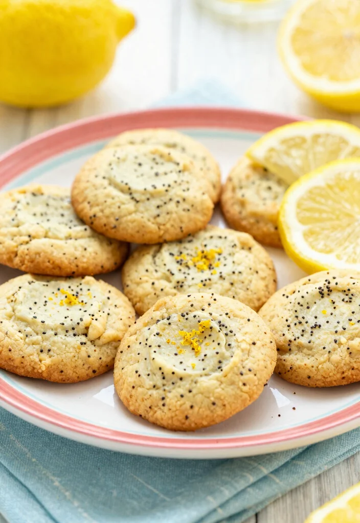 12 Cookie Dessert Recipes for Classic Sweet Baking 7. Lemon Poppy Seed Cookies 0