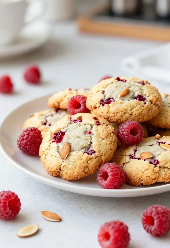 12 Cookie Dessert Recipes for Classic Sweet Baking 8. Raspberry Almond Cookies 0