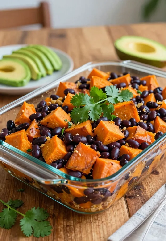 12 Dump and Bake Dinner Recipes for Easy Nights 11. Sweet Potato and Black Bean Casserole 0