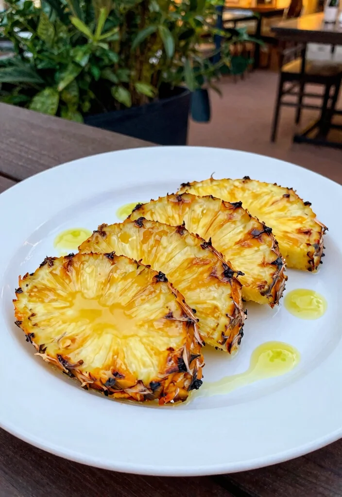 12 Fresh Fruit Dessert Recipes for Light Natural Sweetness 12. Grilled Pineapple with Lime 0