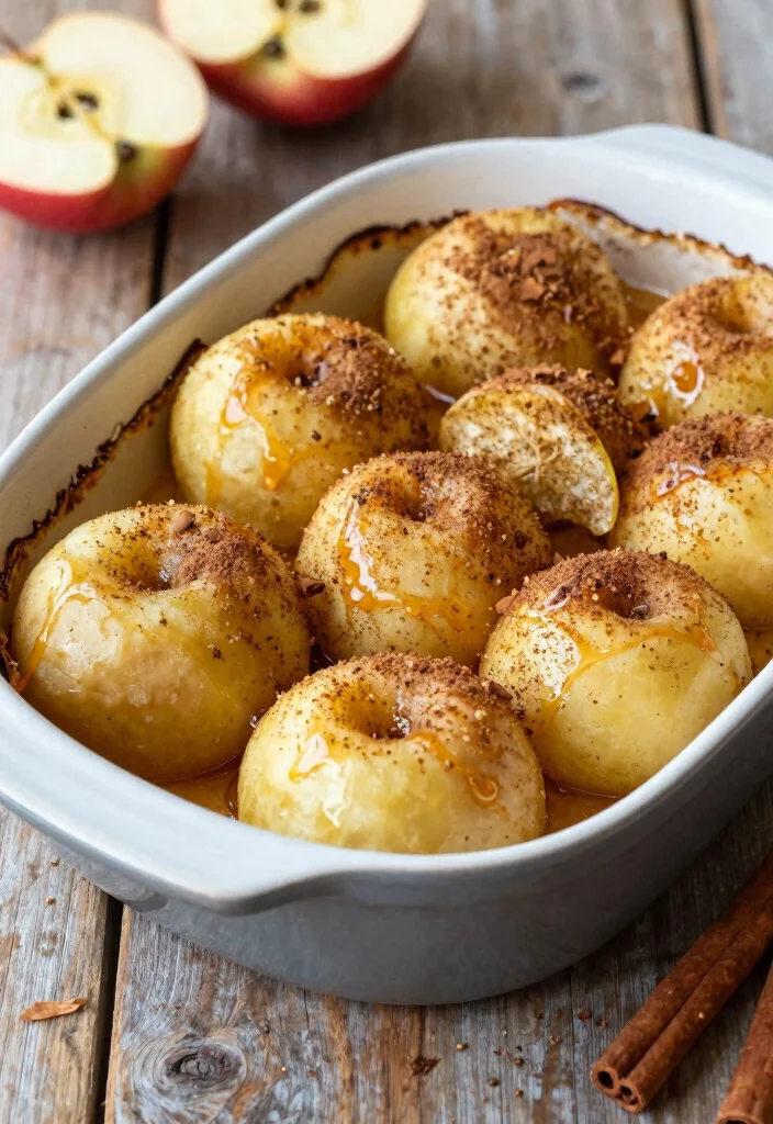 12 Fresh Fruit Dessert Recipes for Light Natural Sweetness 5. Baked Apples with Cinnamon 0