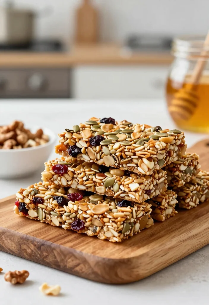 12 Healthy Baked Breakfast Recipes for Easy Mornings 10. Healthy Granola Bars 0
