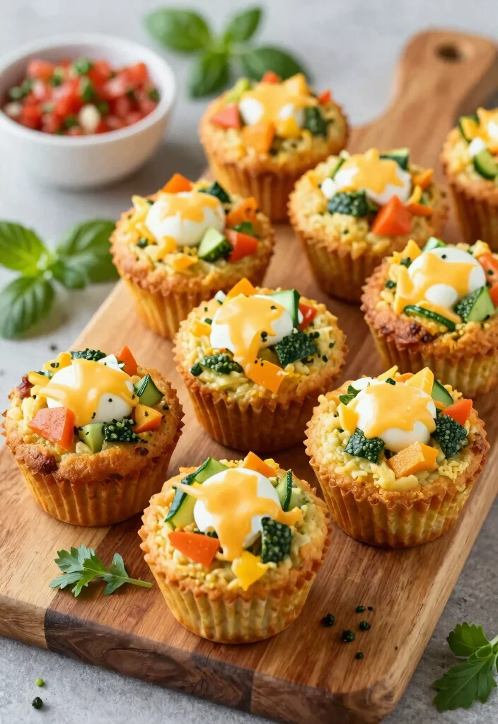 12 Healthy Baked Breakfast Recipes for Easy Mornings 11. Egg and Veggie Breakfast Muffins 0