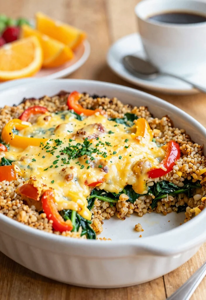 12 Healthy Baked Breakfast Recipes for Easy Mornings 2. Quinoa Breakfast Casserole 0