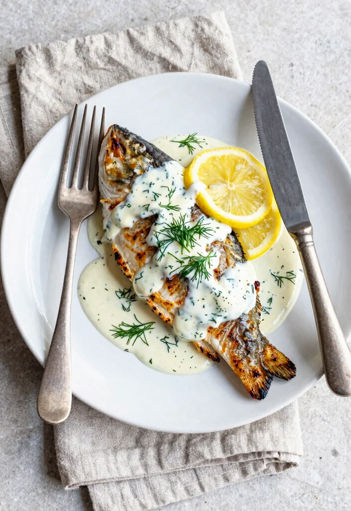 12 Healthy Buttermilk Recipes for Light Home Cooking 5. Buttermilk Dill Sauce for Fish 0